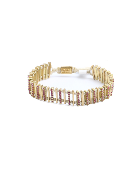 Staircase Bracelet With Stones