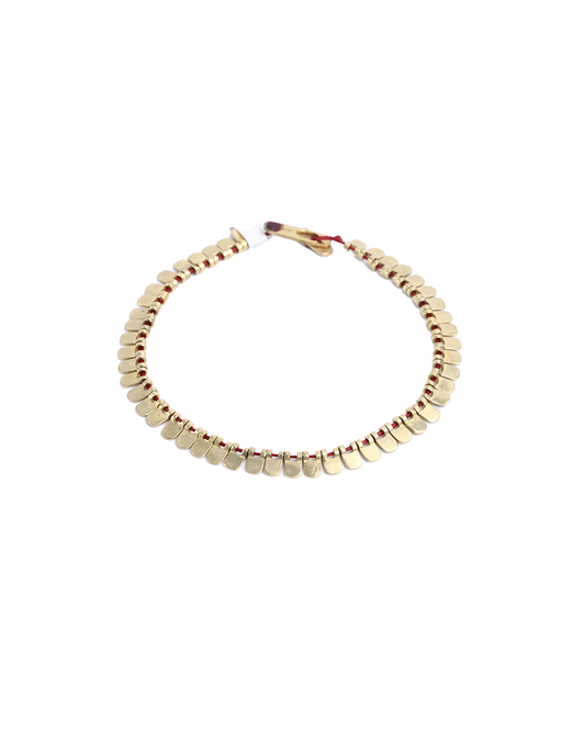 FISH SCALE ANKLET